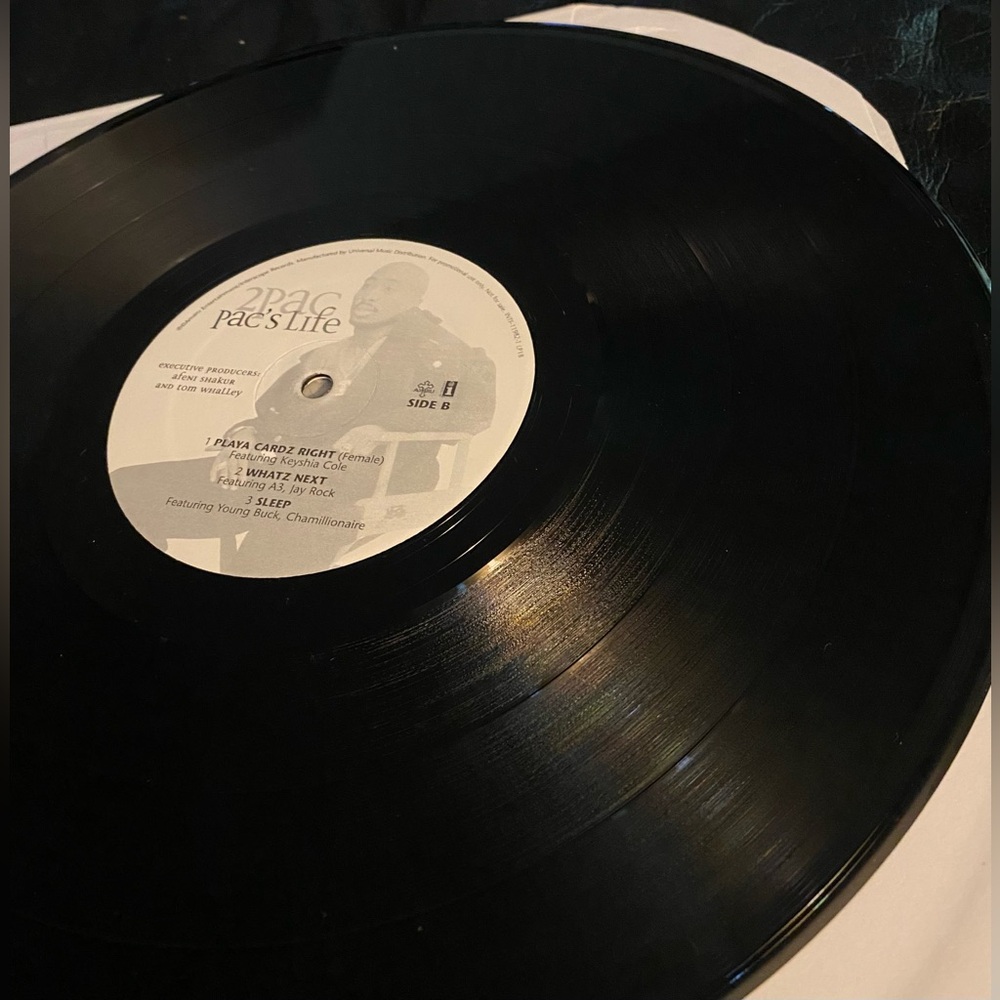 2Pac PAC's Life RARE!! 2 Promo Record Set Excellent Condition clean version - Picture 8 of 12